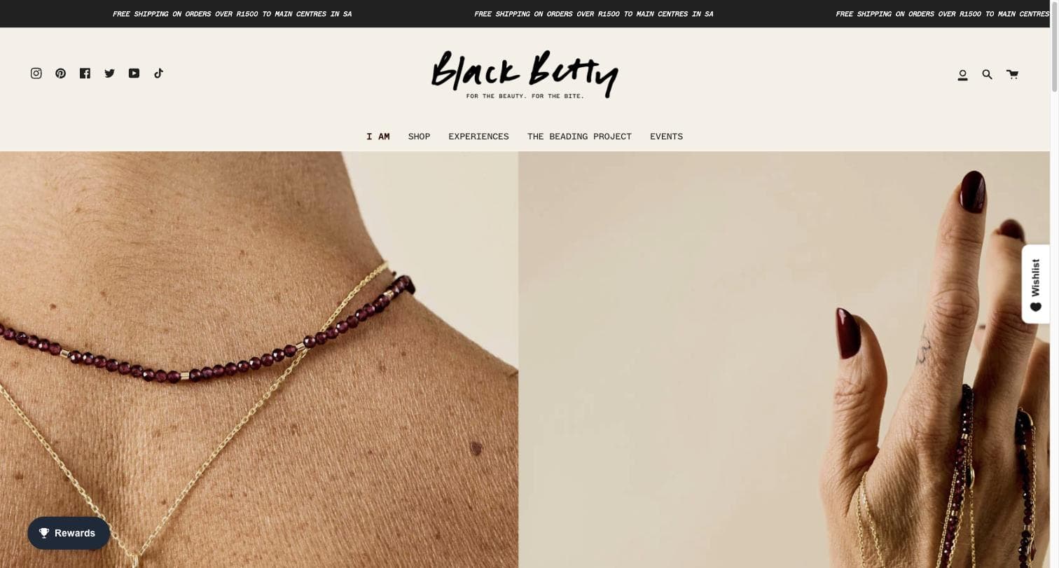 Black Betty Design storefront
