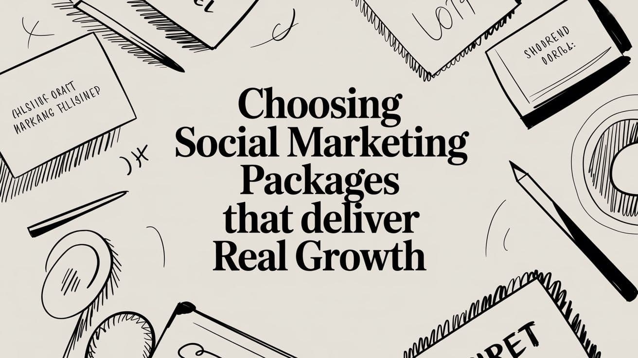 Choosing Social Marketing Packages That Deliver Real Growth