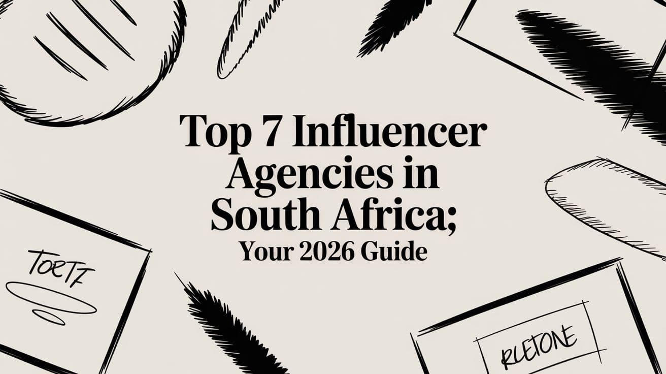 Top 7 Influencer Agencies in South Africa: Your 2026 Guide