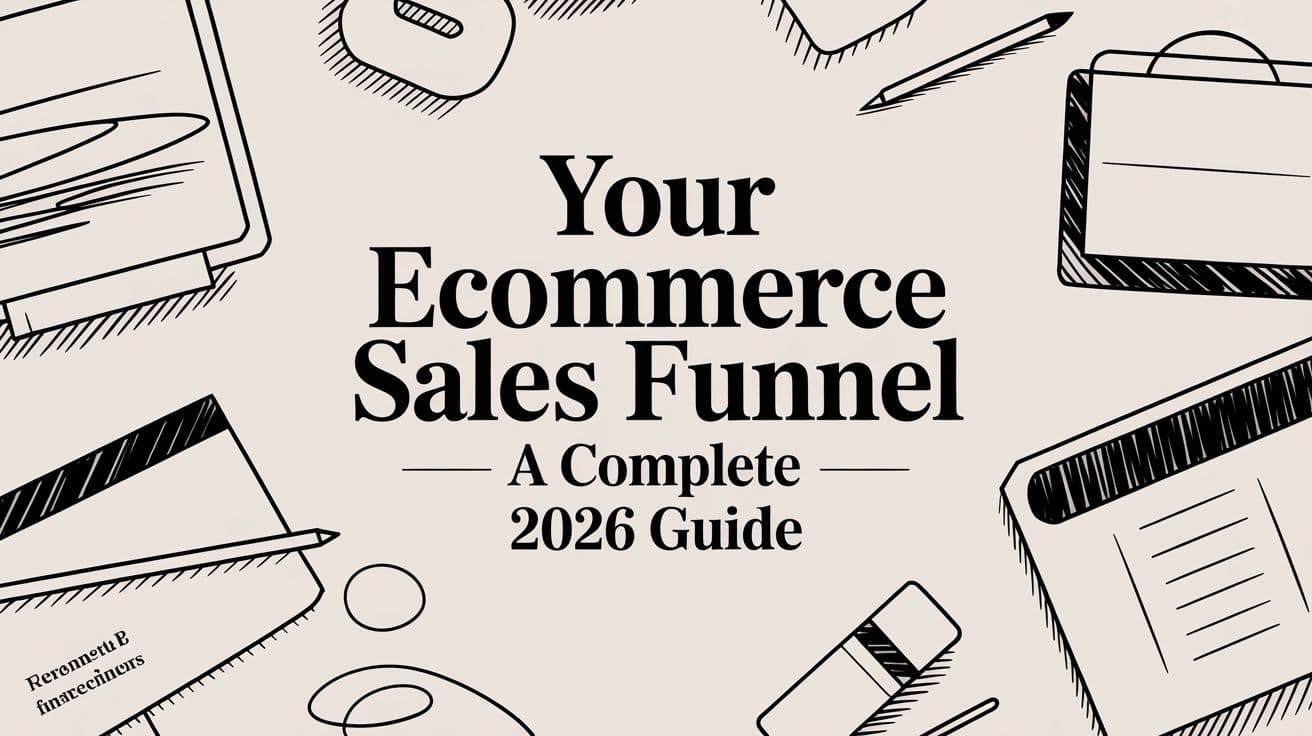 Your Ecommerce Sales Funnel A Complete 2026 Guide
