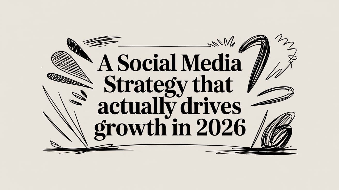 A Social Media Strategy That Actually Drives Growth in 2026