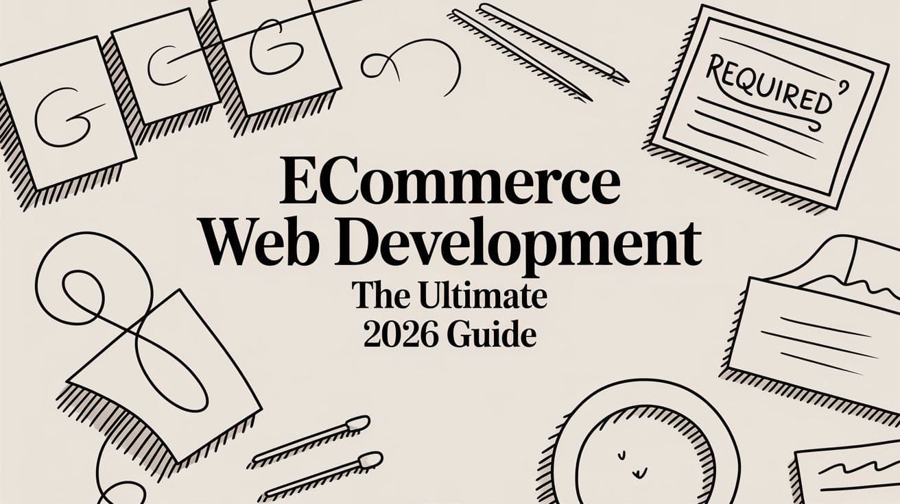 Ecommerce Web Development The Ultimate 2026 Guide