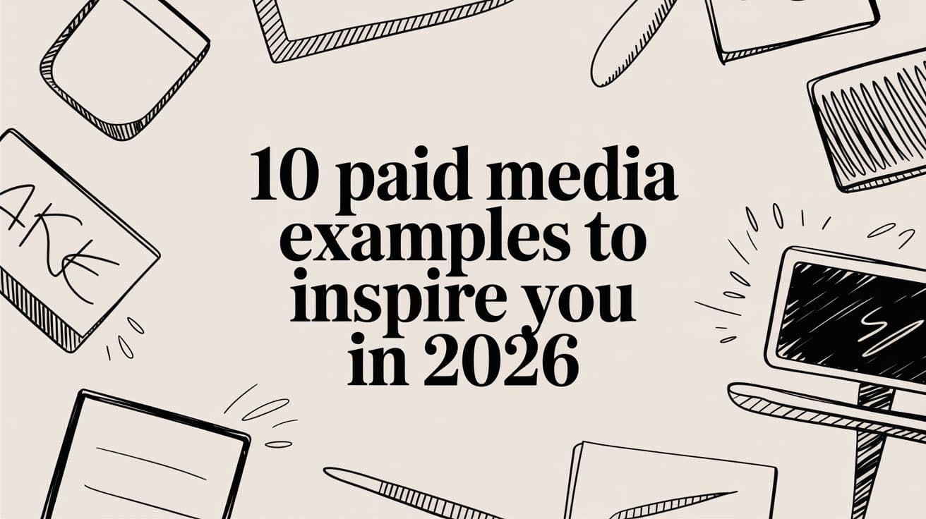 10 Paid Media Examples to Inspire You in 2026