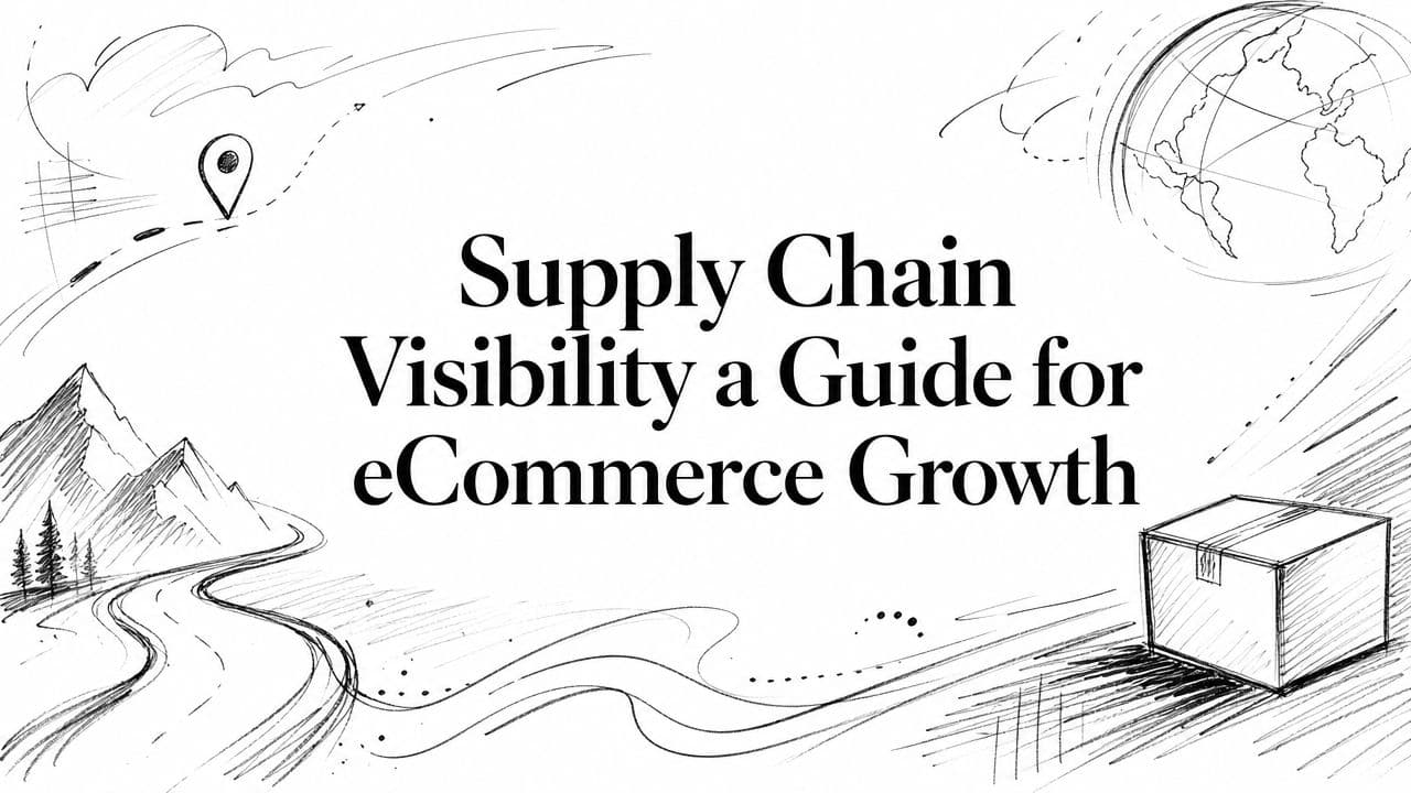 Supply Chain Visibility a Guide for eCommerce Growth