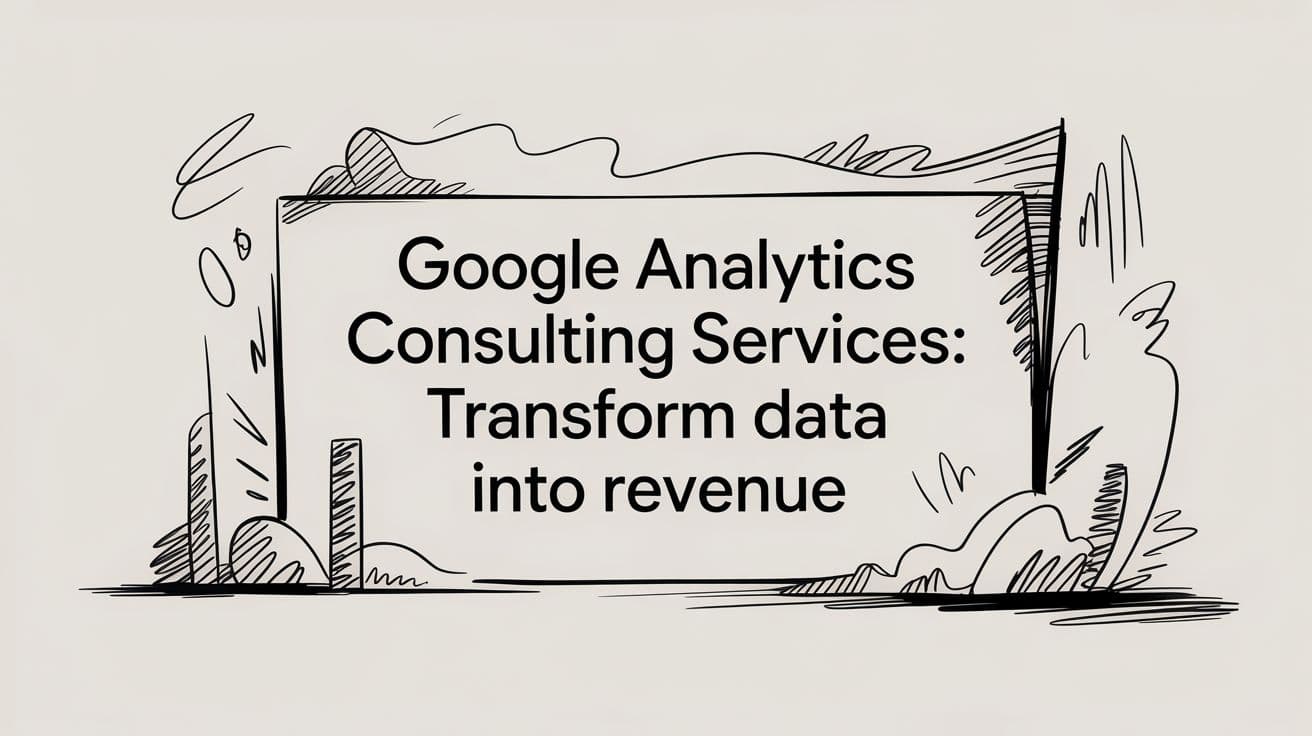 Google Analytics Consulting Services: Transform Data into Revenue